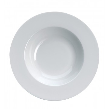 Soup plate round ivory...