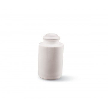 Pepper pot ivory porcelain...