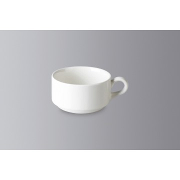 Teacup round ivory...
