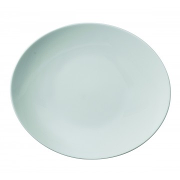 Steak plate oval ivory...