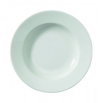 Soup plate round ivory...
