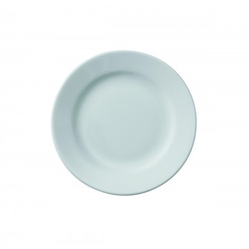 Dinner plate round ivory...
