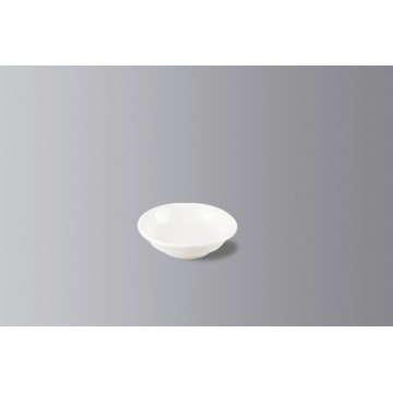 Coupe plate round ivory...