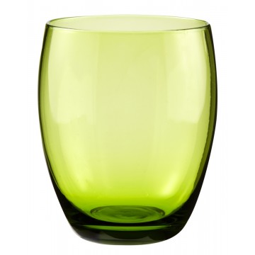 Short glass green 30 cl...