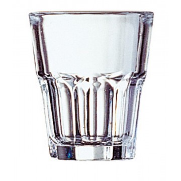 Shot glass cone-shaped...