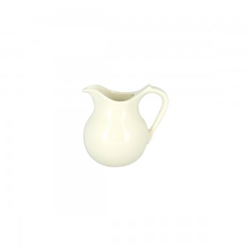 Creamer round ivory...