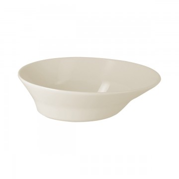 Bowl round ivory porcelain...