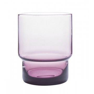 Short glass purple 22 cl...
