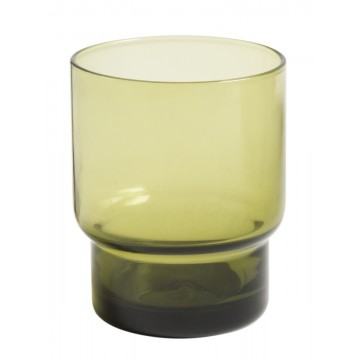 Short glass green 22 cl...