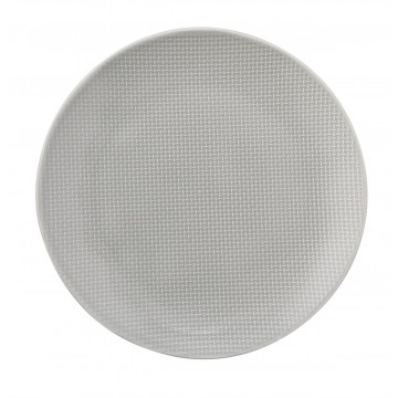Flat coupe plate round grey...