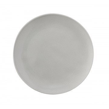 Flat coupe plate round grey...