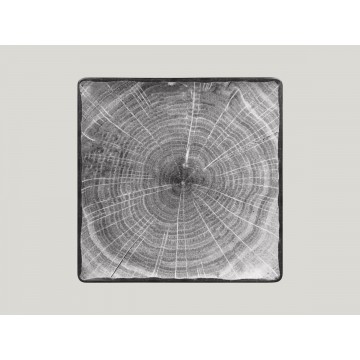 Dinner plate square grey...