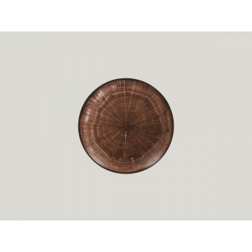 Flat coupe plate round oak...