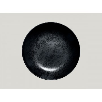 Soup plate round black...