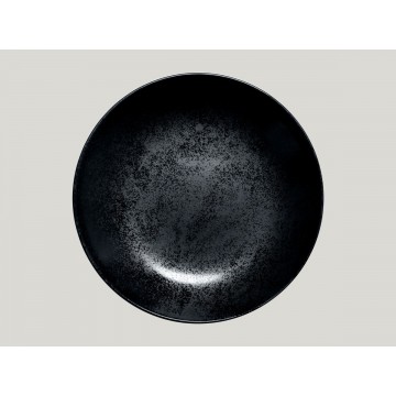 Soup plate round black...