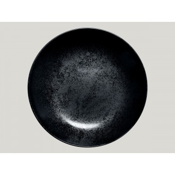 Soup plate round black...