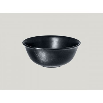 Bowl round black porcelain...