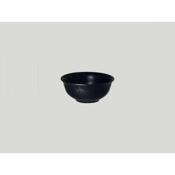 Bowl round black porcelain...