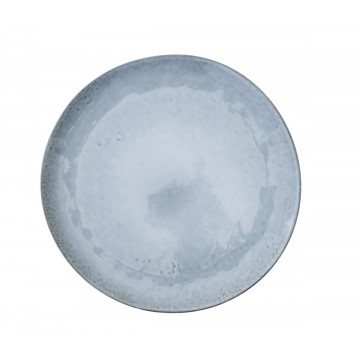 Dinner plate round blue...