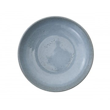 Soup plate round blue...