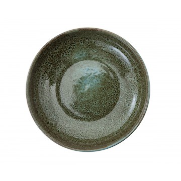 Soup plate round green...