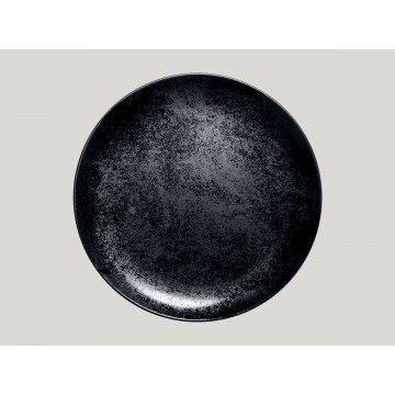 Dinner plate round black...
