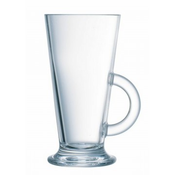 Mug round transparent glass...