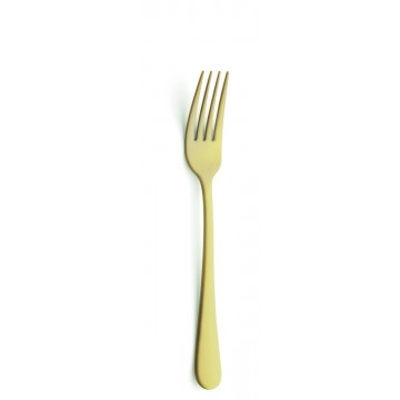 Table fork gold stainless...