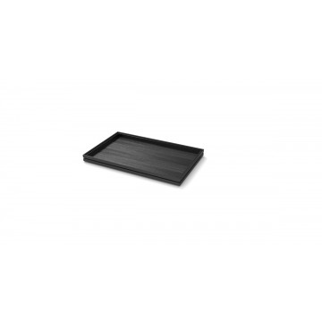Crate wood black 53x32.5x4...