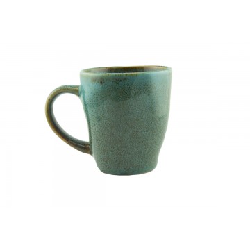 Teacup green stoneware 18...