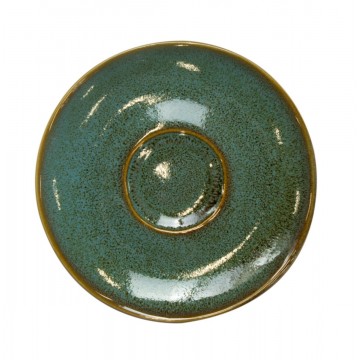 Saucer round green...