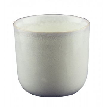 Glass round white stoneware...