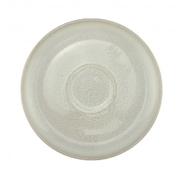 Saucer round white...