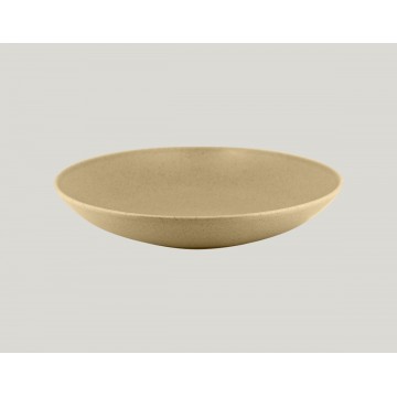 Soup plate round beige...