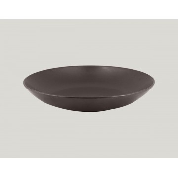 Soup plate round brown...