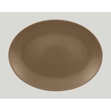 Dish oval chestnut...