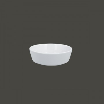 Bowl round white porcelain...