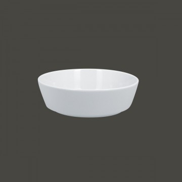 Bowl round white porcelain...
