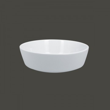 Bowl round white porcelain...