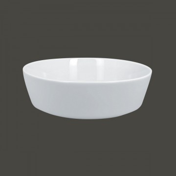 Bowl round white porcelain...