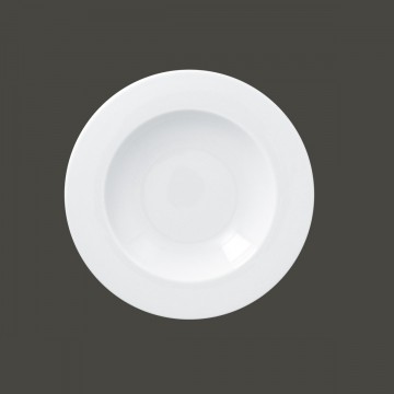 Soup plate round white...