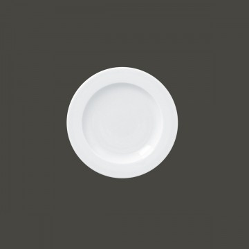 Dinner plate round white...