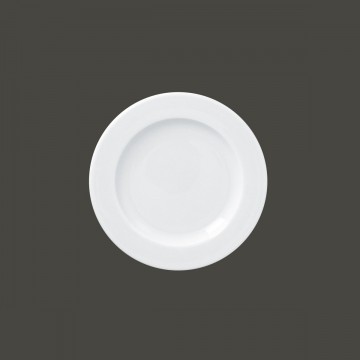 Dinner plate round white...