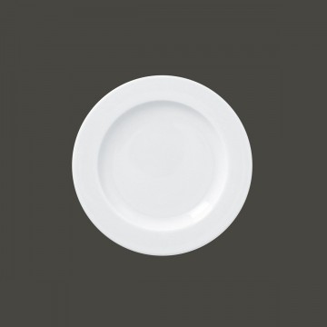 Dinner plate round white...