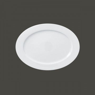 Dish oval white porcelain...