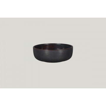 Bowl round black porcelain...