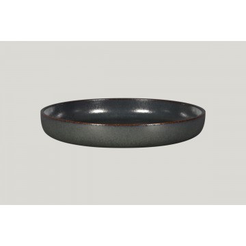 Soup plate round black...