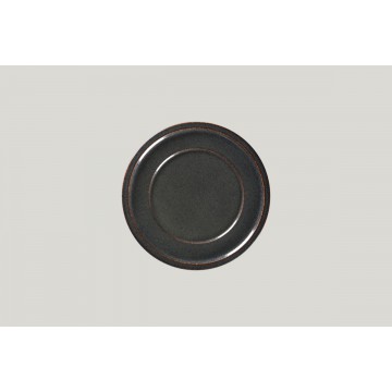 Dinner plate round black...