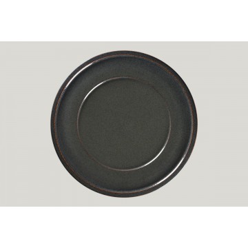 Dinner plate round black...