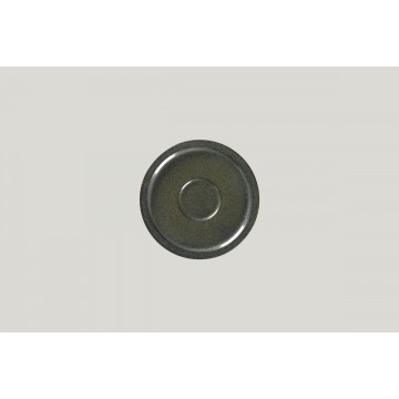 Saucer round black...